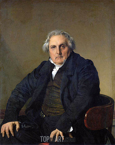 Louis-Francois Bertin - Ingres